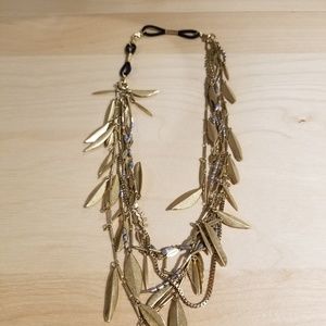 Stella & Dot Leaves Necklace